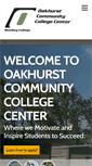 Mobile Screenshot of oakhurstcenter.com